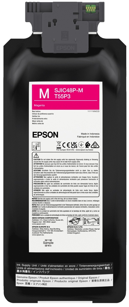 [170015442107] Epson SJIC48P-M inktcartridge 1 stuk(s) Origineel Magenta