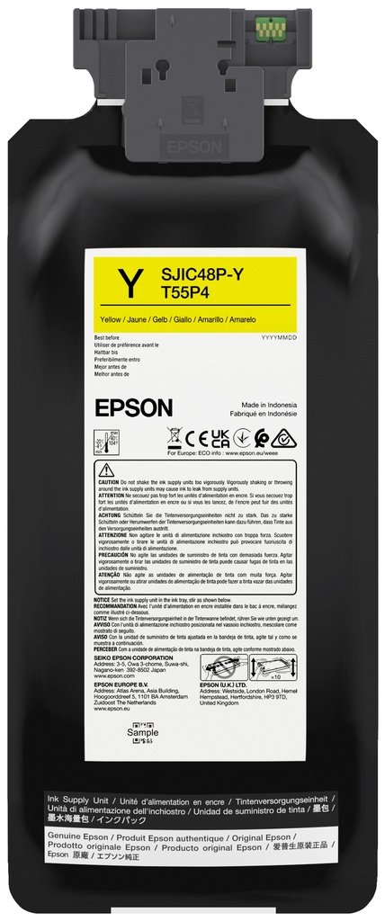 [170015442108] Epson SJIC48P-Y inktcartridge 1 stuk(s) Origineel Geel