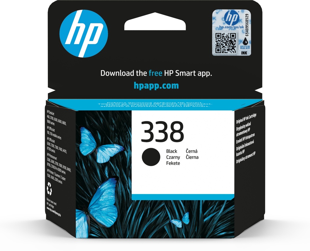 [170025440207] HP 338 originele zwarte inktcartridge