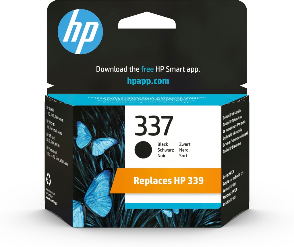 [170025440411] HP 337 originele zwarte inktcartridge