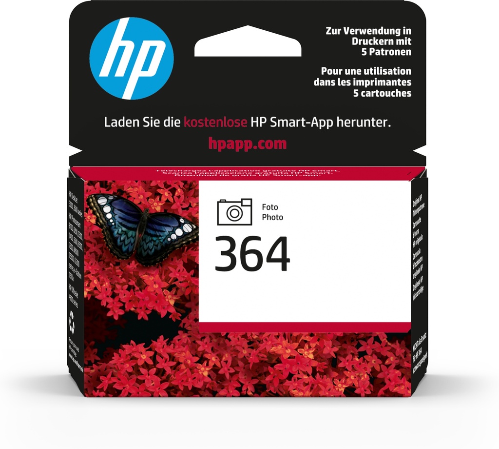 [170025440577] HP 364 originele fotoinktcartridge