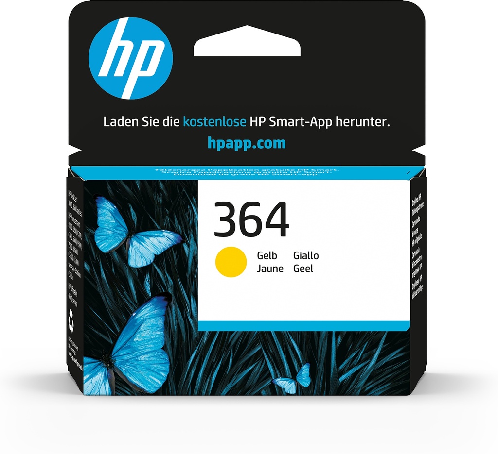 [170025440580] HP 364 originele gele inktcartridge
