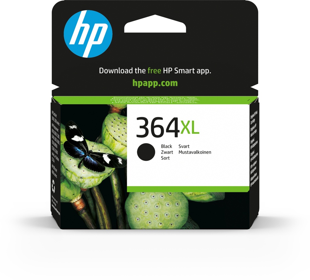 [170025440690] HP 364XL originele high-capacity zwarte inktcartridge