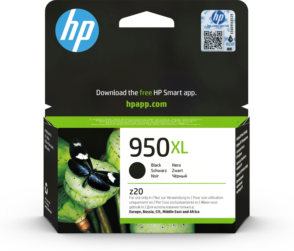 HP 950XL originele high-capacity zwarte inktcartridge