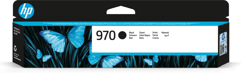 [170025440992] HP 970 originele zwarte inktcartridge