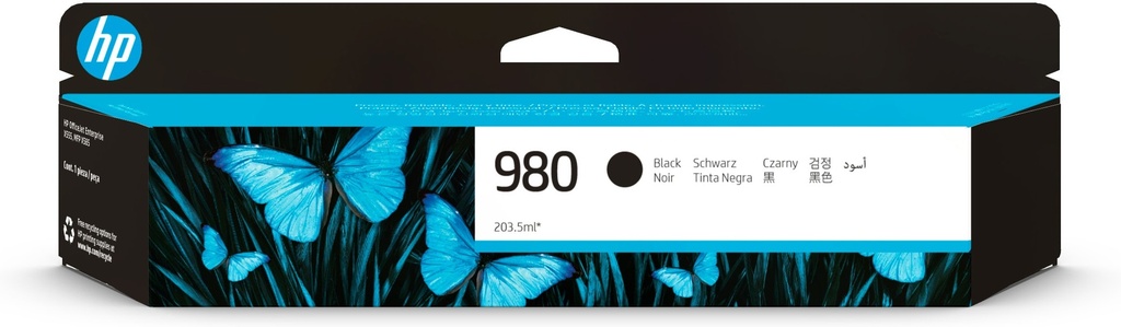 HP 980 originele zwarte inktcartridge
