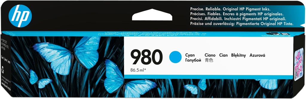 [170025441091] HP 980 originele cyaan inktcartridge