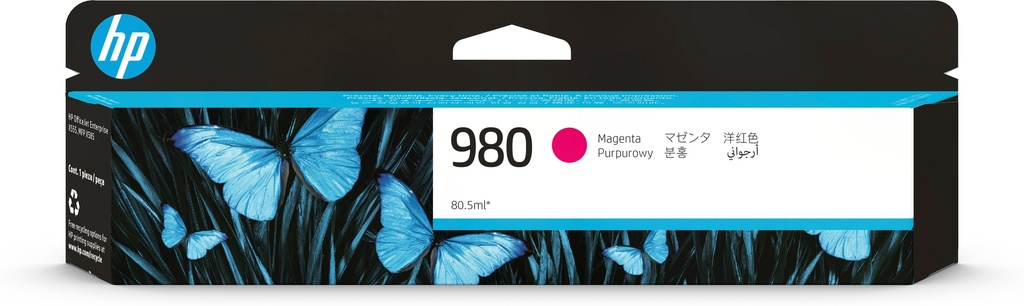[170025441092] HP 980 originele magenta inktcartridge