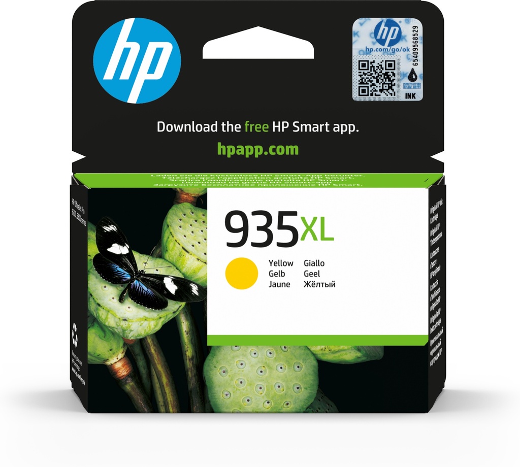 [170025441117] HP 935XL originele high-capacity gele inktcartridge