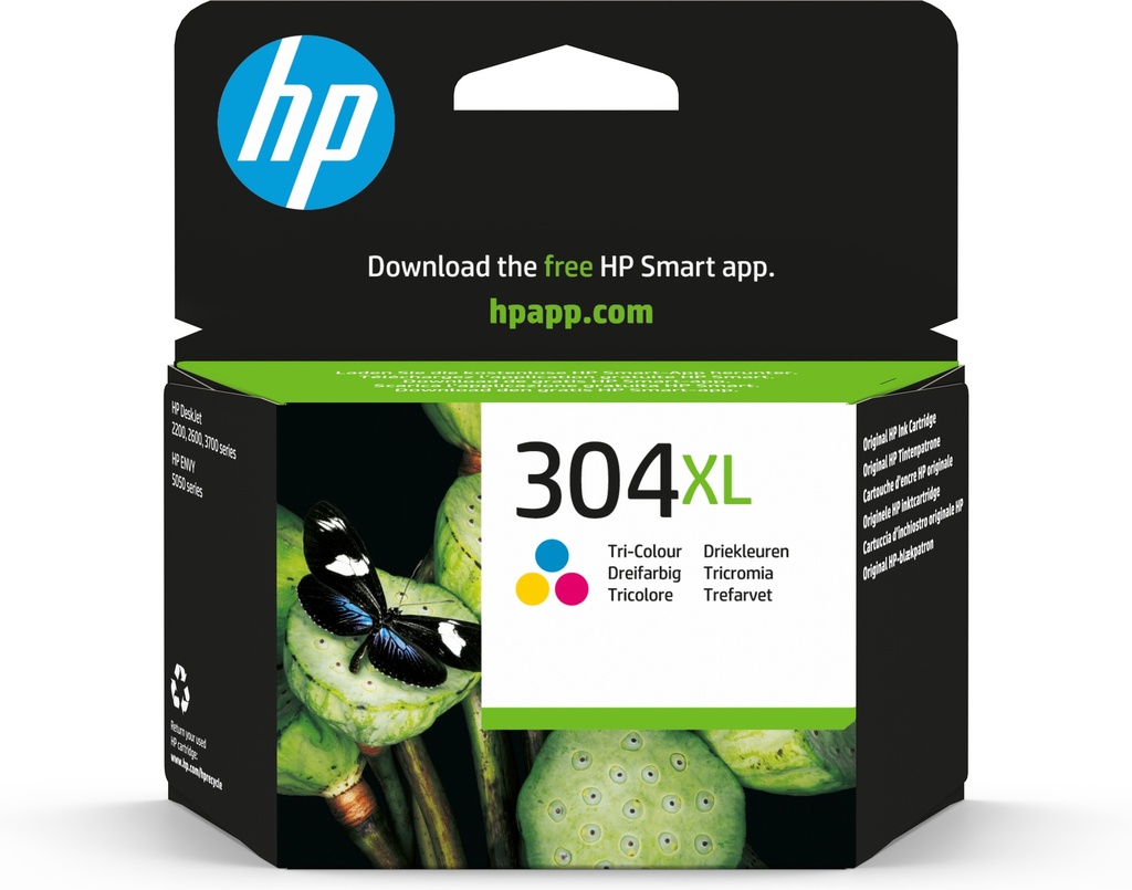 [170025441217] HP 304XL originele drie-kleuren inktcartridge