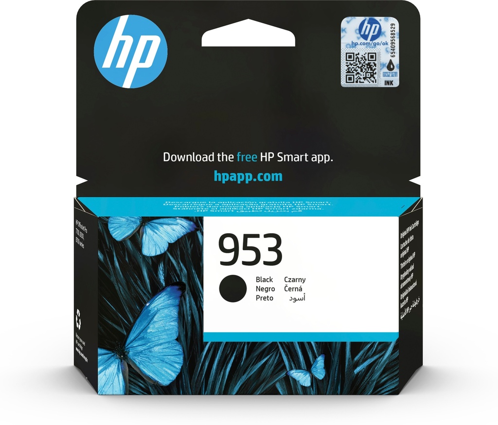 [170025441223] HP 953 originele zwarte inktcartridge