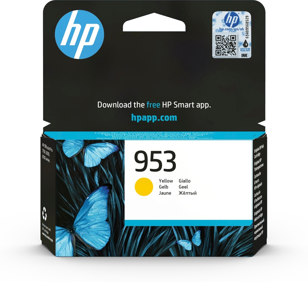 [170025441226] HP 953 originele gele inktcartridge