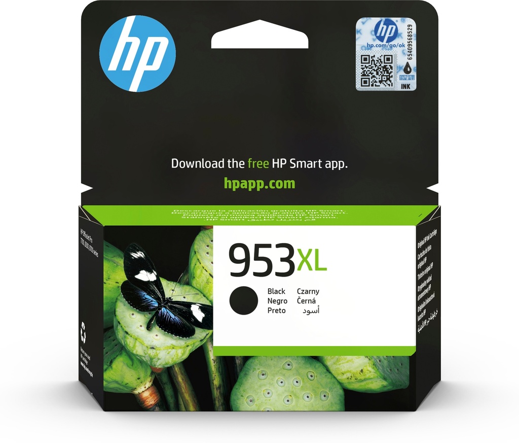 [170025441227] HP 953XL originele high-capacity zwarte inktcartridge