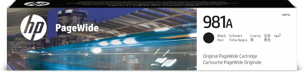 HP 981A originele zwarte PageWide cartridge