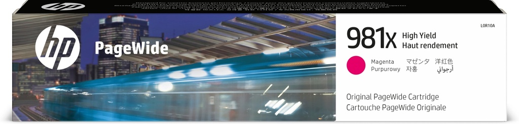 HP 981X originele magenta high-capacity PageWide cartridge