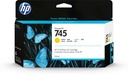 HP 745 gele DesignJet inktcartridge, 130 ml
