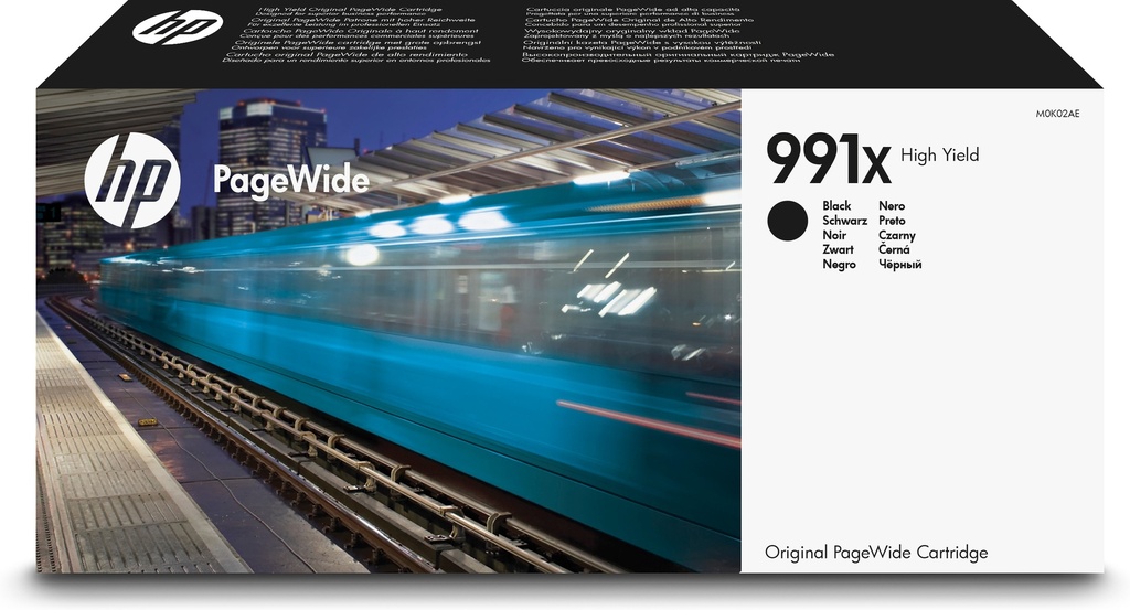 HP Originele 991X zwarte high-capacity PageWide cartridge