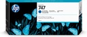 HP 747 chromatisch blauwe DesignJet inktcartridge, 300 ml