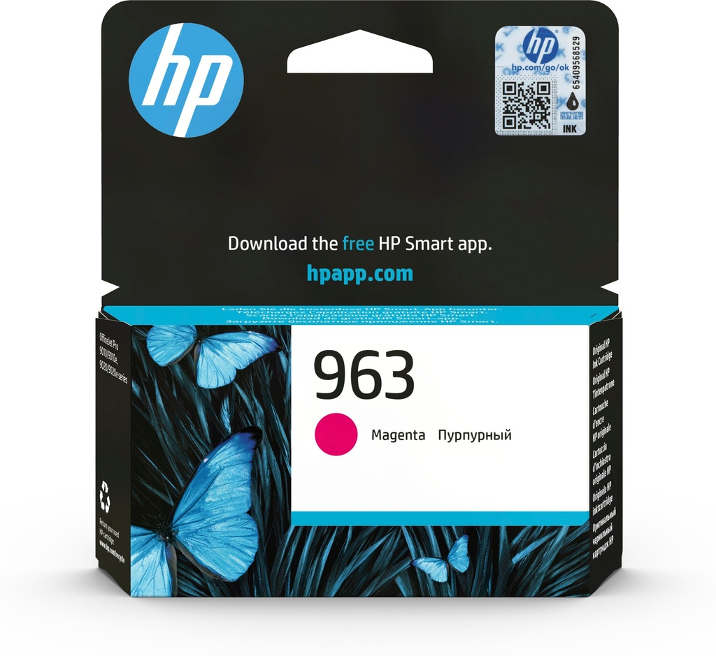 [170025441442] HP 963 originele magenta inktcartridge