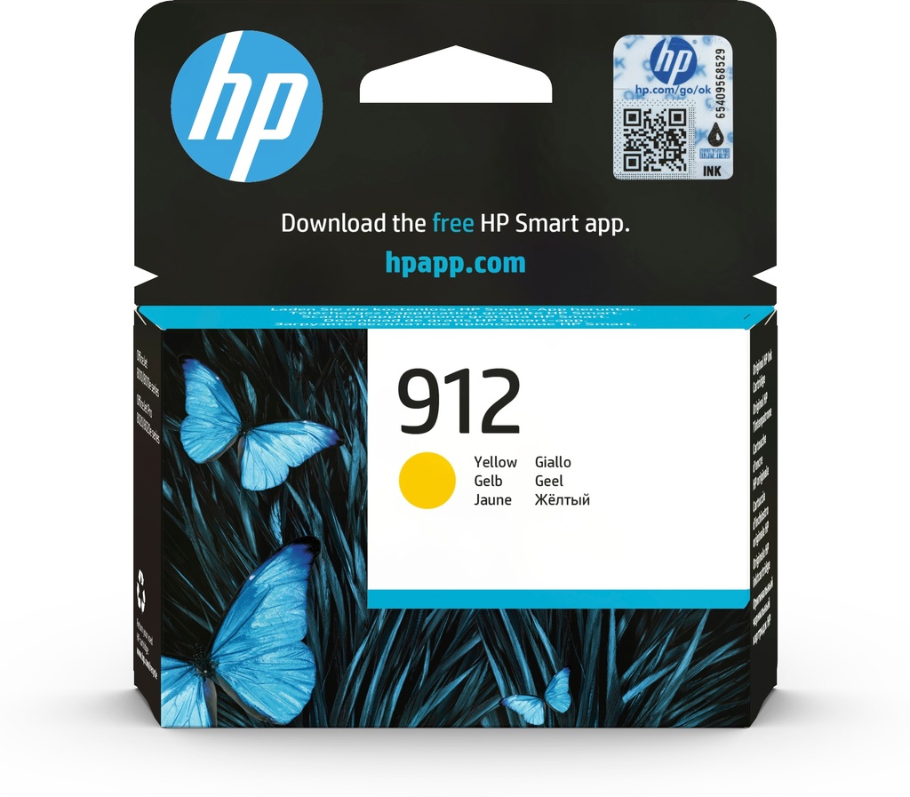 [170025441464] HP 912 originele gele inktcartridge