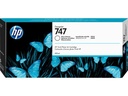 HP 747 glansverhogende DesignJet inktcartridge, 300 ml