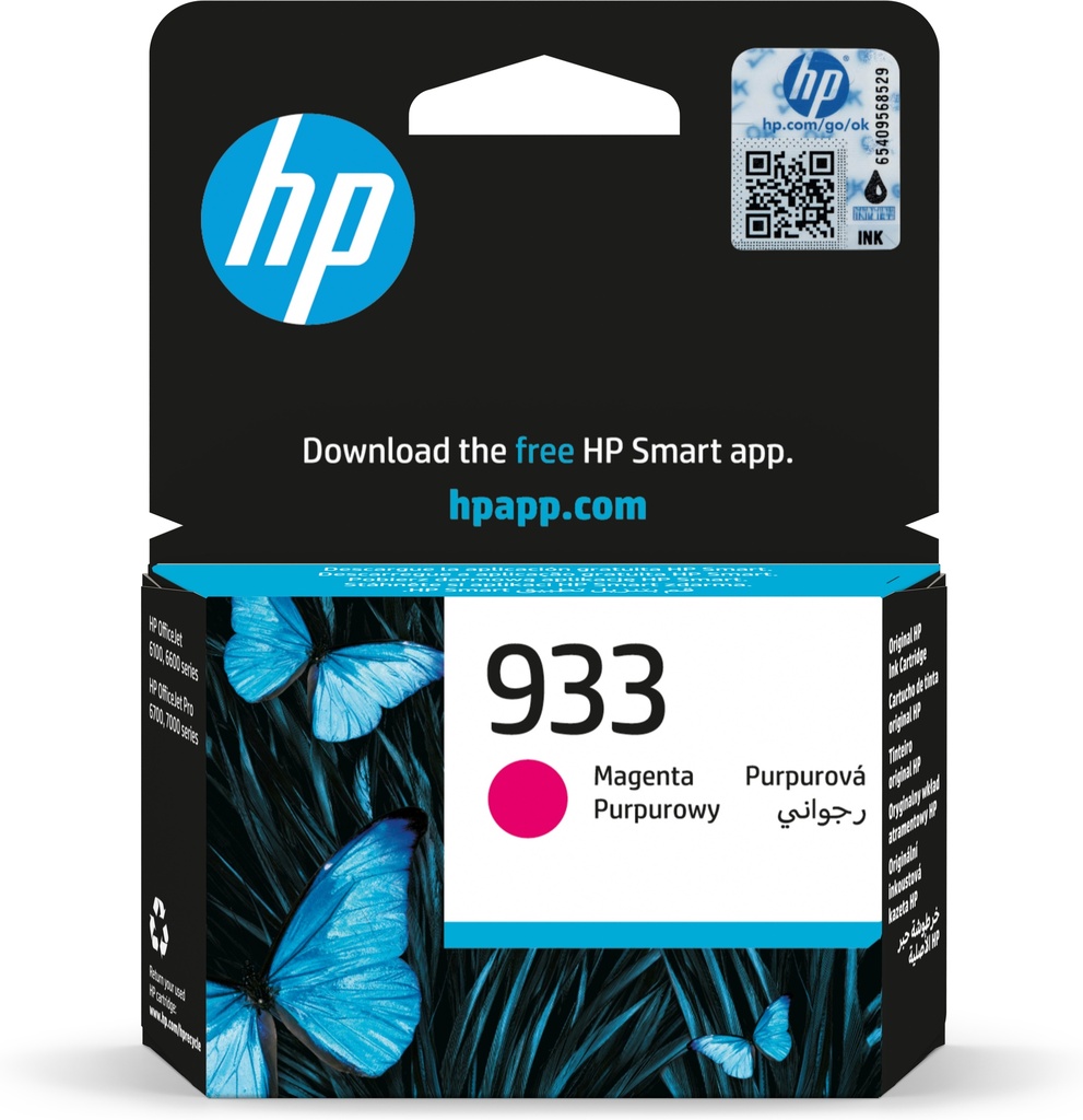 [170025441525] HP 933 originele magenta inktcartridge
