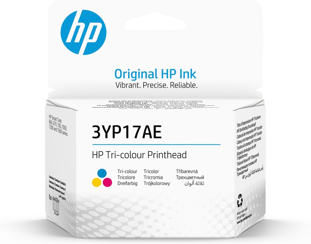 [170025441584] HP Inktank driekleuren printkop