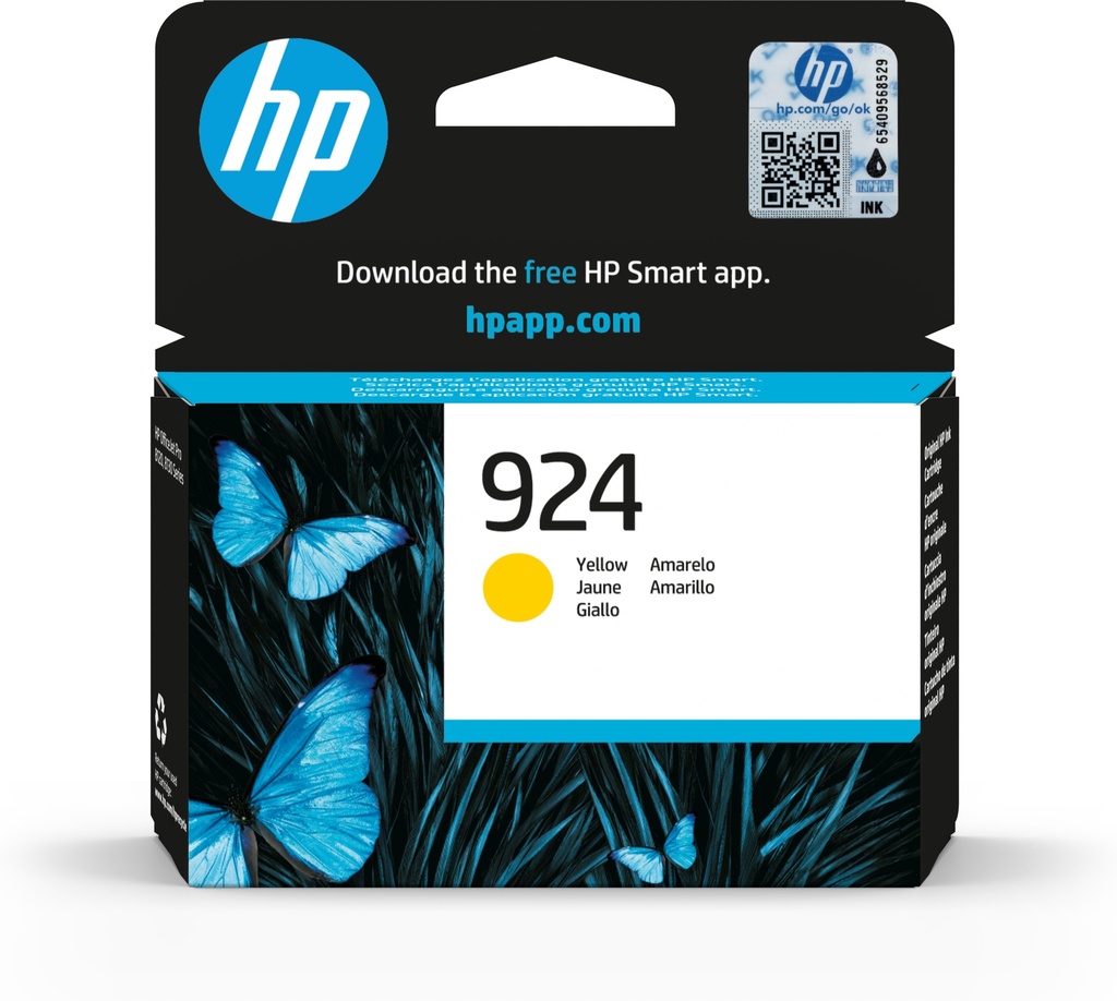 [170025441618] HP 924 originele gele inktcartridge