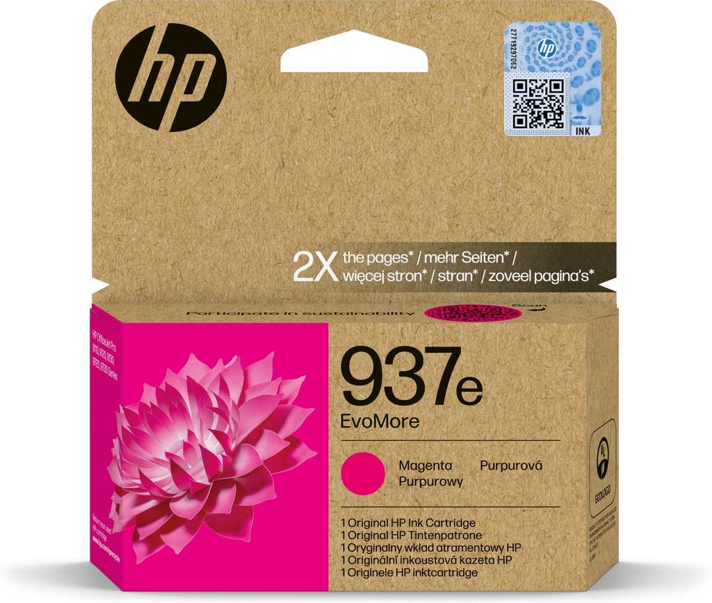 [170025441649] HP 937e EvoMore originele magenta inktcartridge