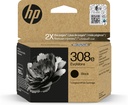 HP 308e EvoMore originele zwarte inktcartridge