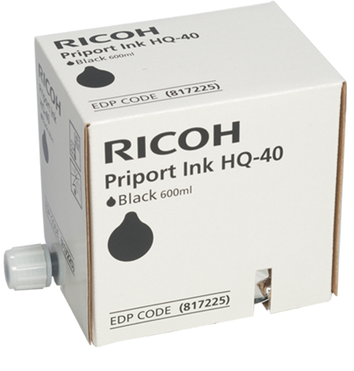 [170054440020] Ricoh Black ink Box tonercartridge 1 stuk(s) Compatibel Zwart