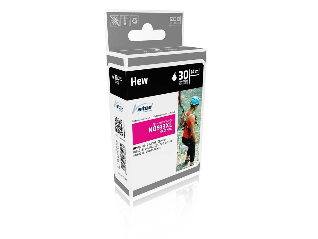 [170085990357] Astar AS15253 inktcartridge Magenta
