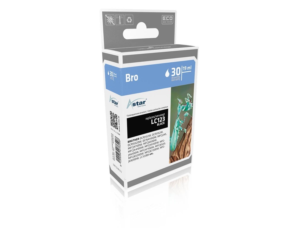 [170085990365] Astar AS15112 inktcartridge Zwart