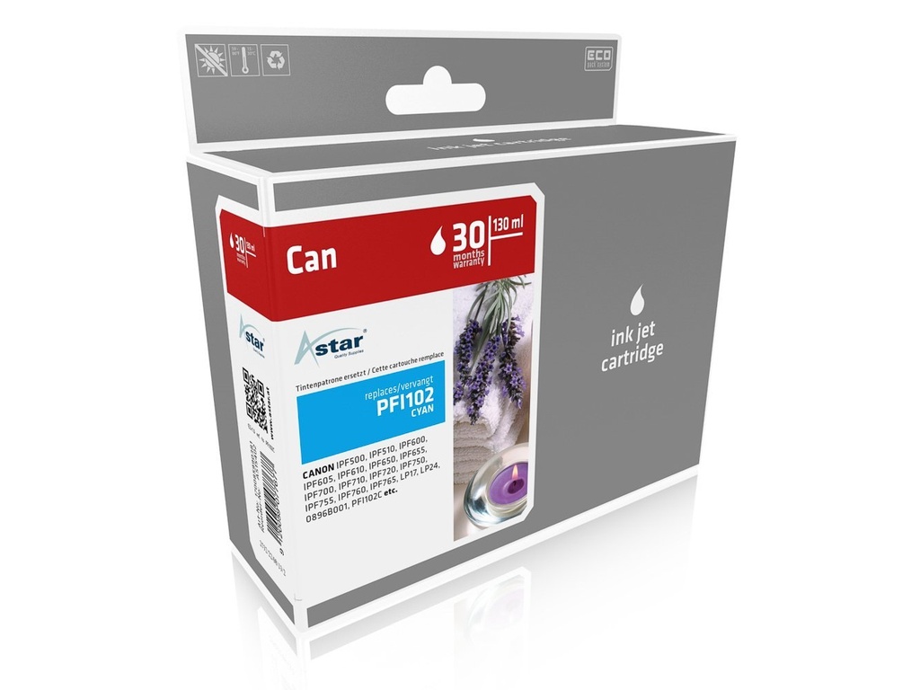 [170085990381] Astar AS15402 inktcartridge Cyaan