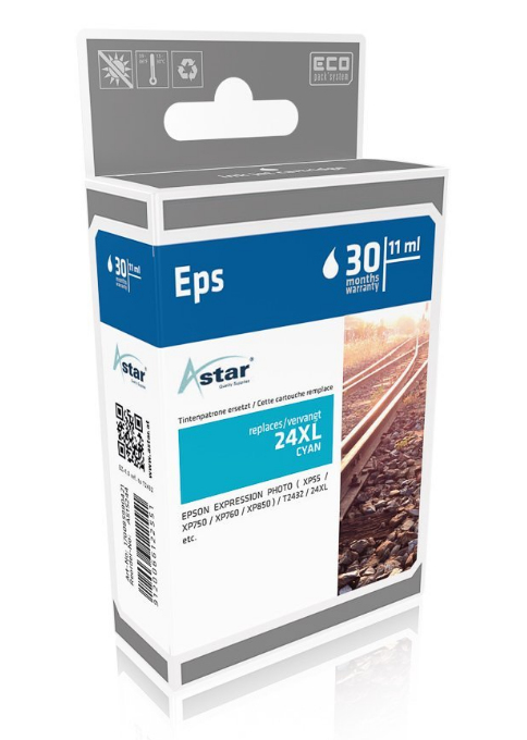 Astar AS15244 inktcartridge Cyaan