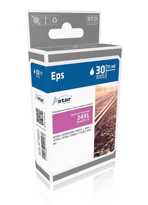 [170085990422] Astar AS15242 inktcartridge Magenta