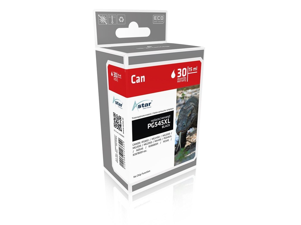 [170085990427] Astar AS15105 inktcartridge Zwart