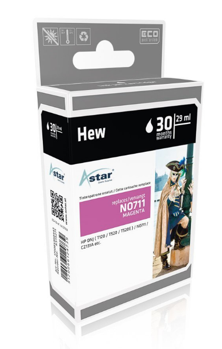 [170085990443] Astar AS15271 inktcartridge Magenta
