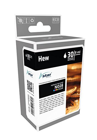 Astar AS15597 inktcartridge Cyaan, Magenta, Geel