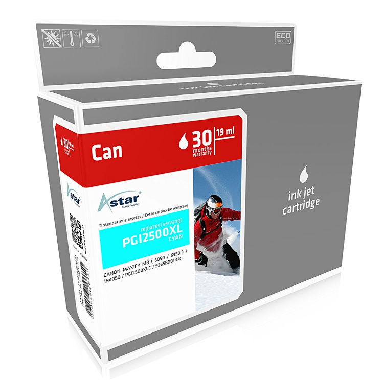 Astar AS15478 inktcartridge Cyaan