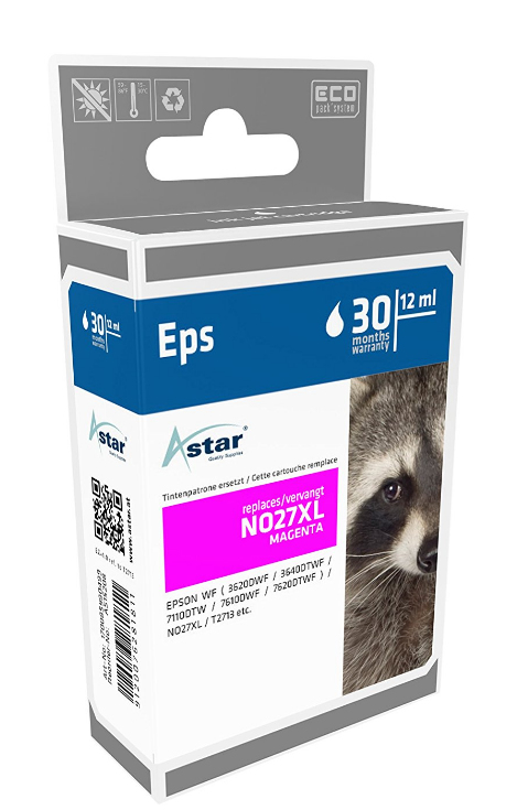 [170085990499] Astar AS15208 inktcartridge Magenta