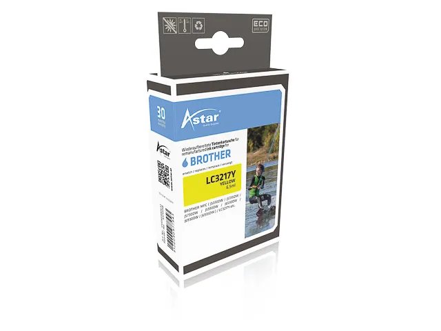 [170085990632] ASTAR AS70058 ASTAR BROTHER LC3217Y MFCJ ink