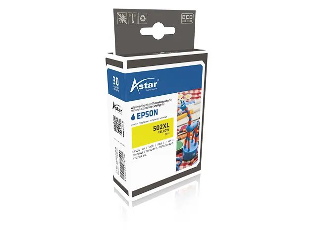 ASTAR AS70064 ASTAR EPSON T02W4 XP ink yellow
