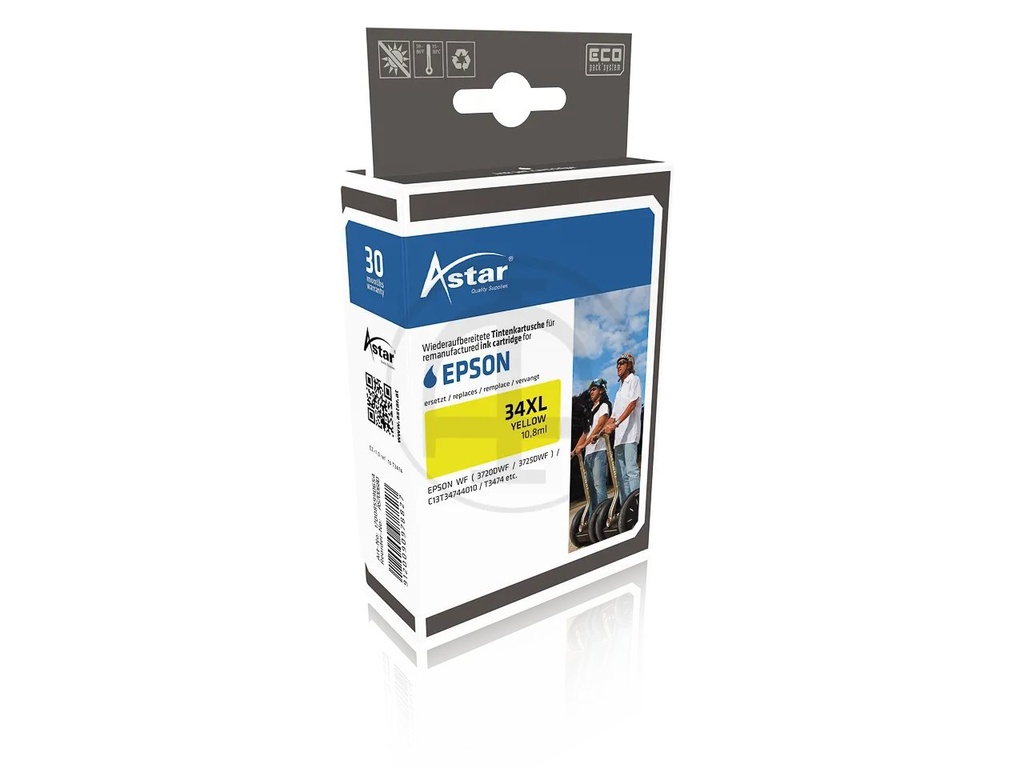[170085990654] ASTAR AS700680 ASTAR EPSON T3474 WF ink yellow