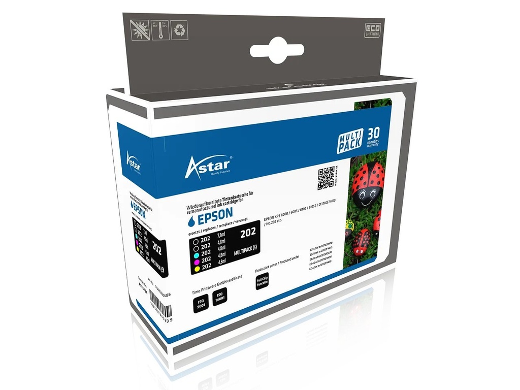 ASTAR AS70704 ASTAR EPSON T02E7 XP ink (5)