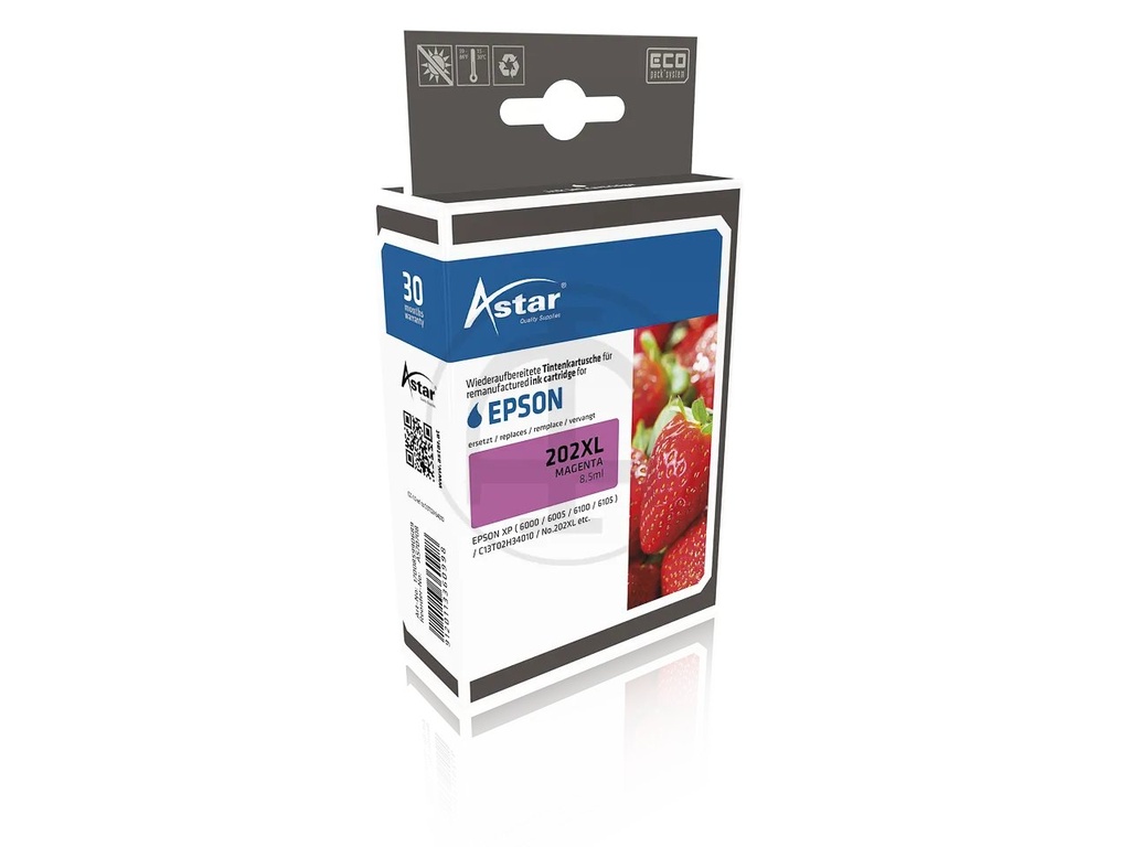 [170085990689] ASTAR AS70708 ASTAR EPSON T02H3 XP ink magenta