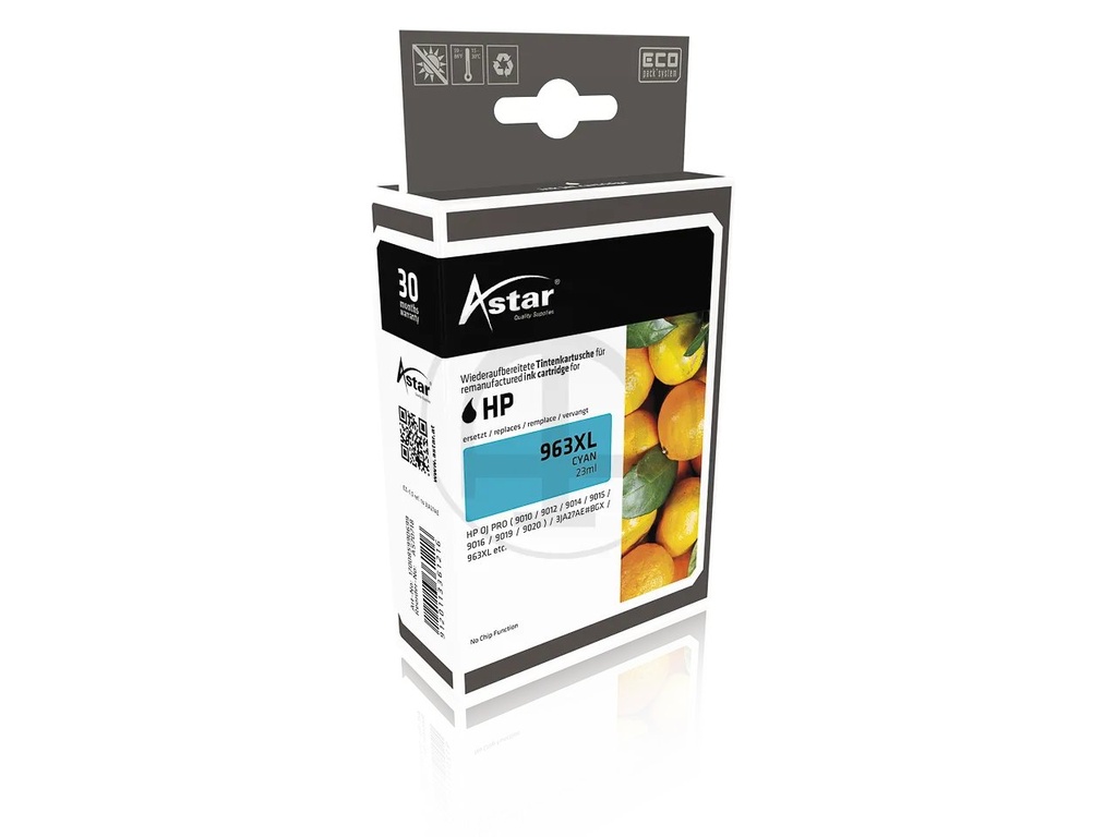 [170085990699] ASTAR AS70718 ASTAR HP 963XL OJ PRO ink cyan