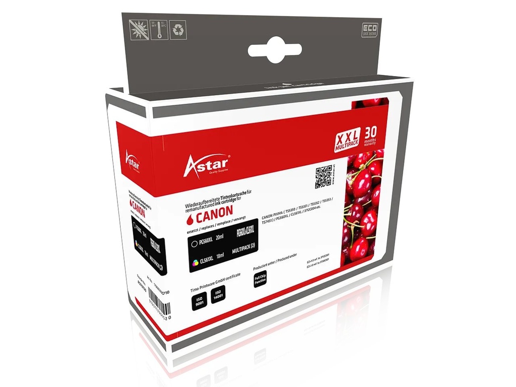 [170085990710] ASTAR AS70729 ASTAR CANON PG560XL/CL561XL TS