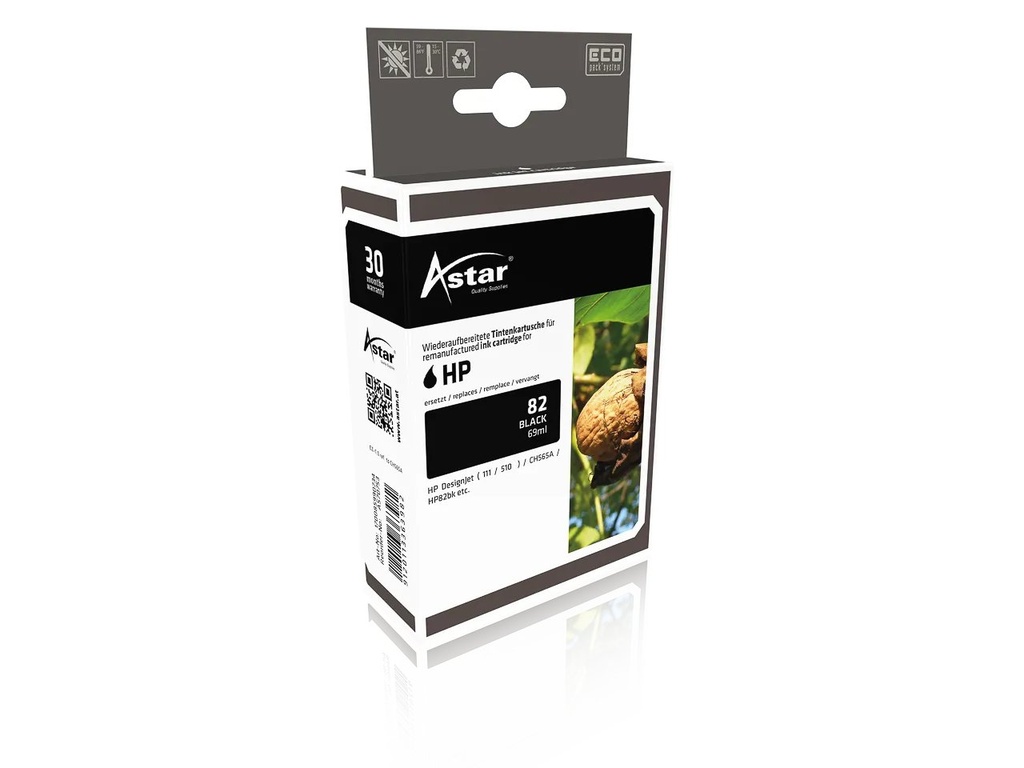 [170085990734] ASTAR AS70753 ASTAR HP 82 DNJ ink black