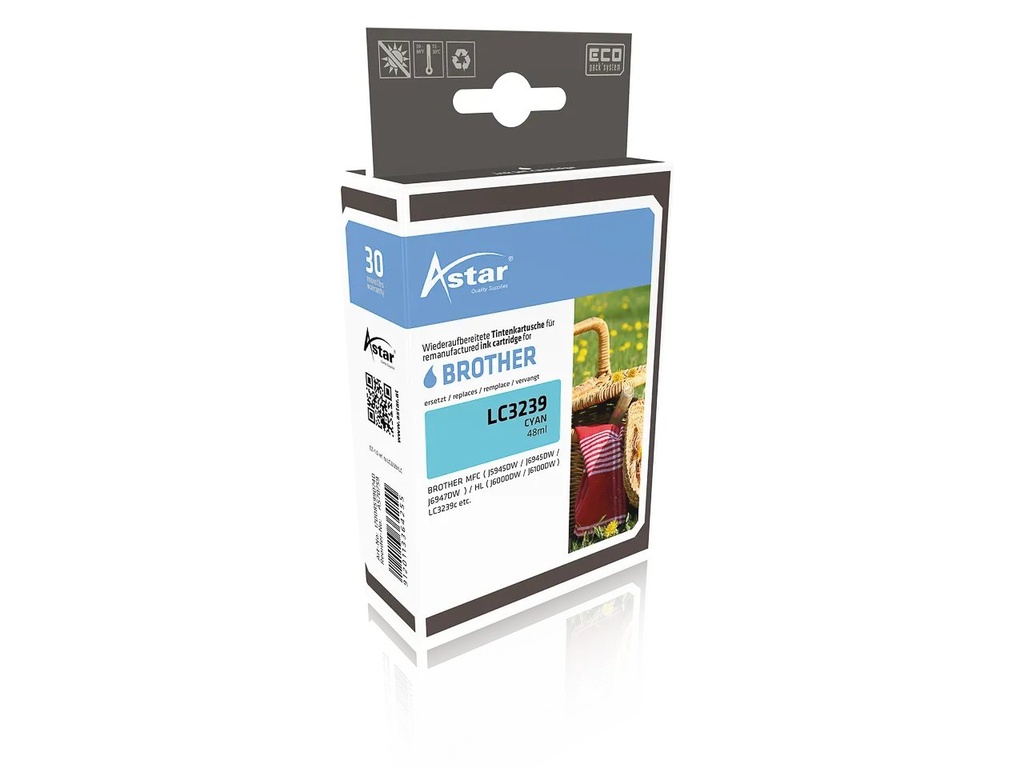 ASTAR AS70759 ASTAR BROTHER LC3239XLC HL ink